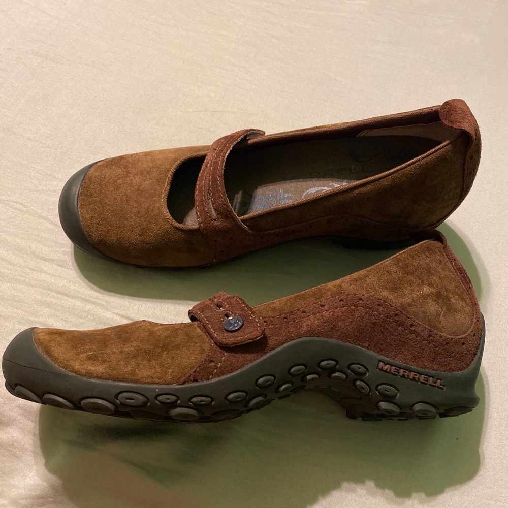 Merrell cherry oak plaza bandeau shoes Sz 8.5